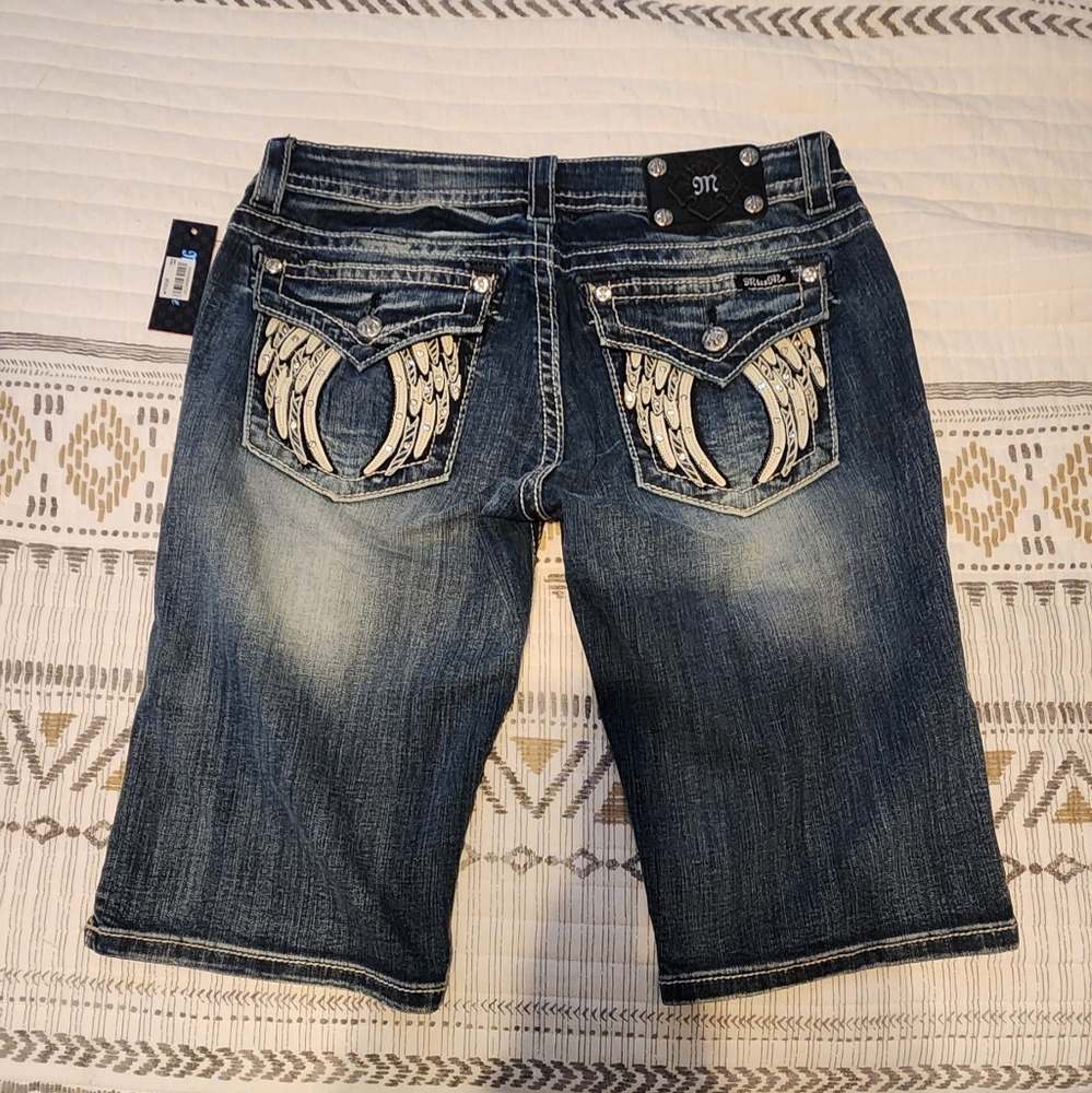 Miss Me bermuda shorts
